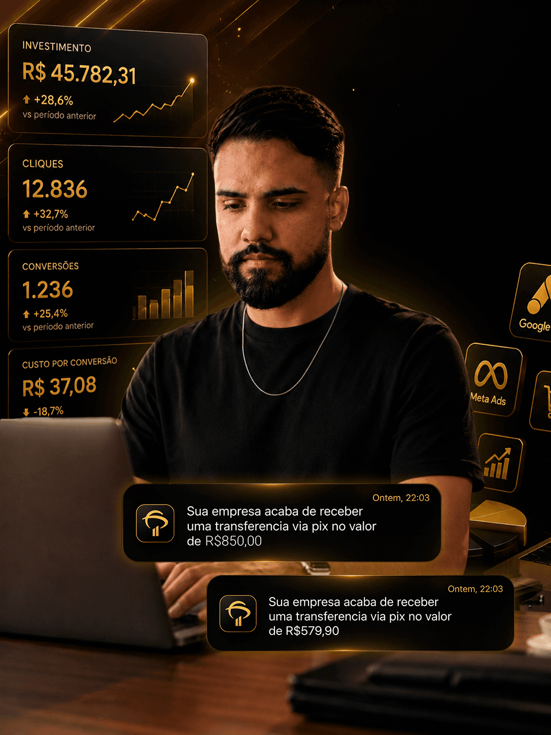 Leonardo Carvalho — Gestor de Tráfego e fundador da Evolv